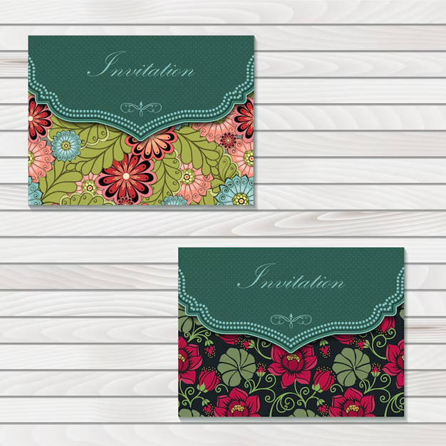 How to make an envelope from a wedding card