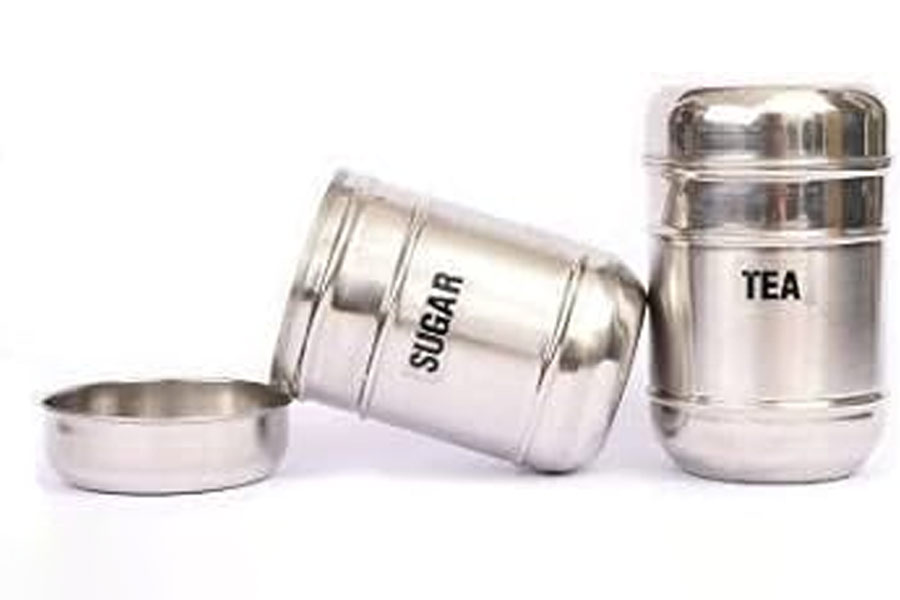 clean steel with warm water