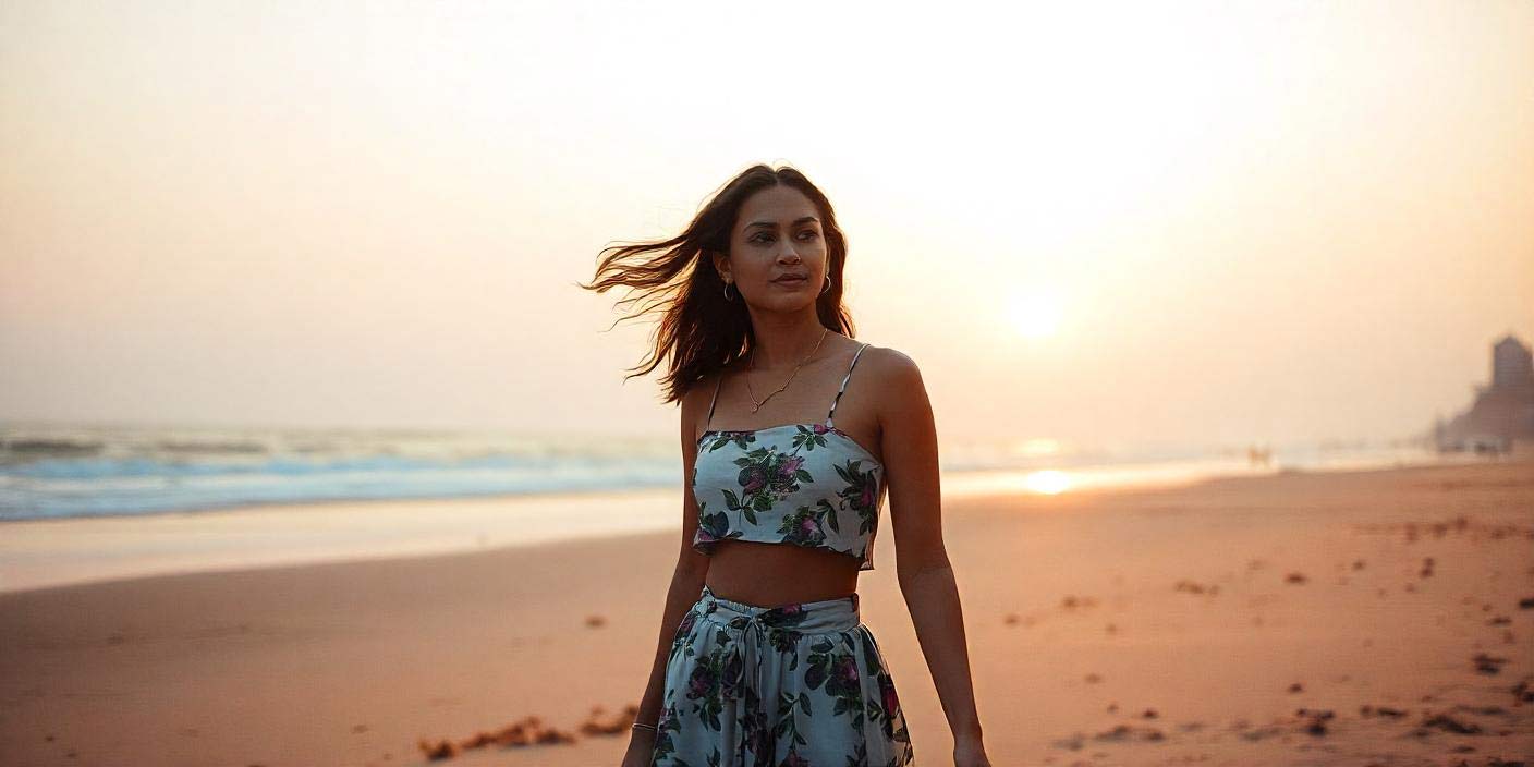 jewellery design with floral outfits