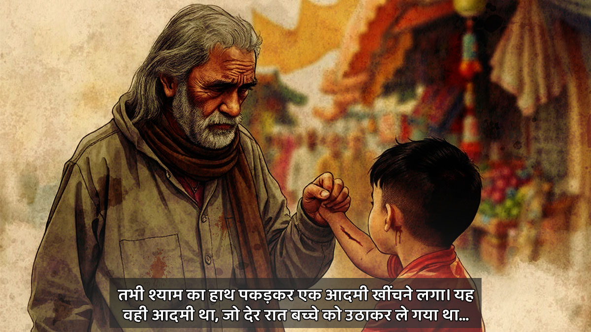 maha kumbh sad story 5 years old child missing in fair for 20 days22