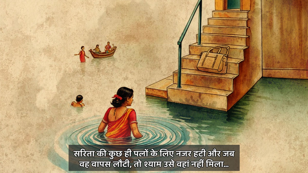 maha kumbh sad story 5 years old child missing in fair for 20 days3