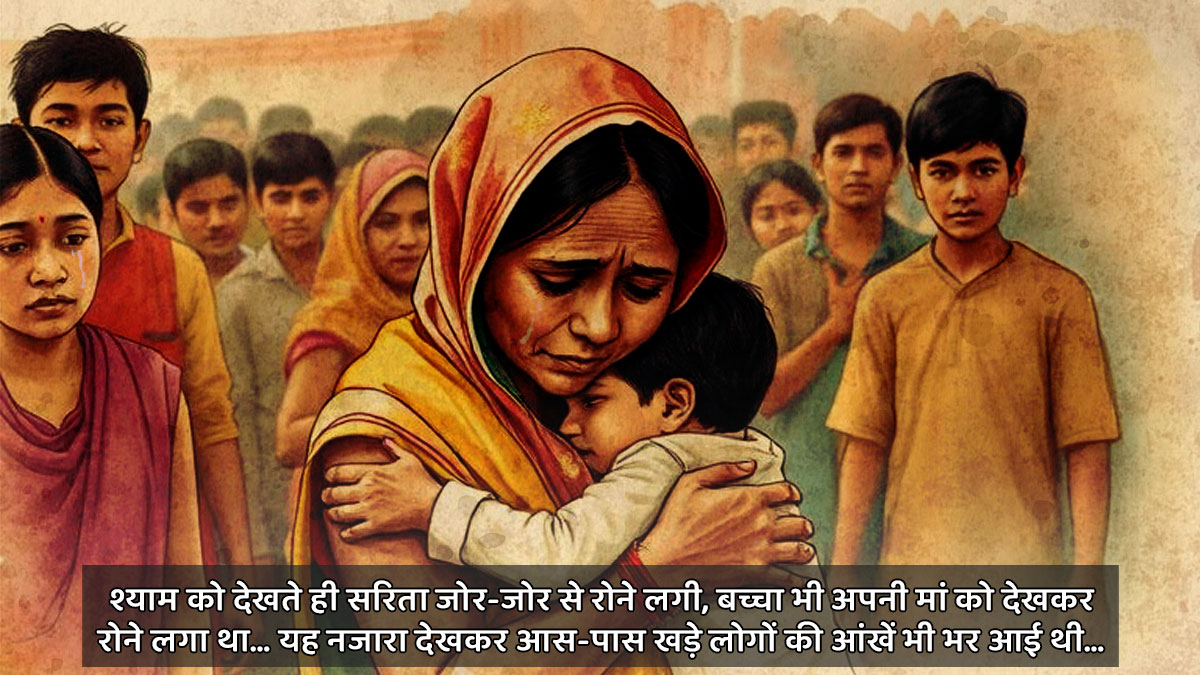 maha kumbh sad story 5 years old child missing in fair for 20 days4