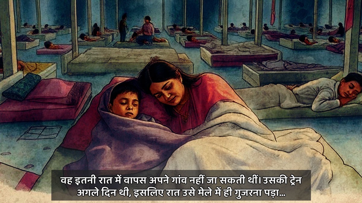 maha kumbh sad story 5 years old child missing in fair for 20 days5