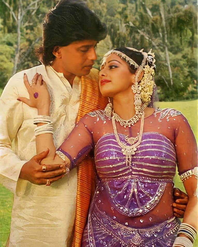 Mithun and Sridevi