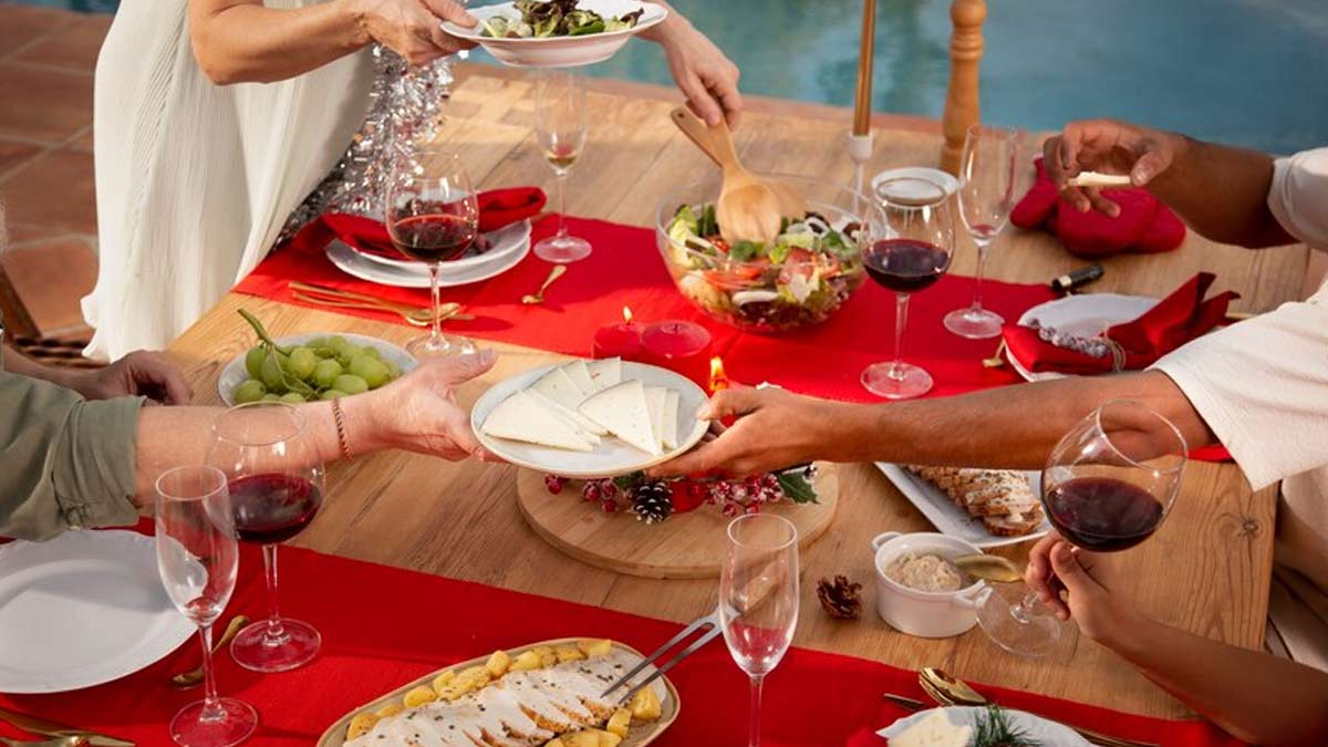 celebrate valentine with family and friends