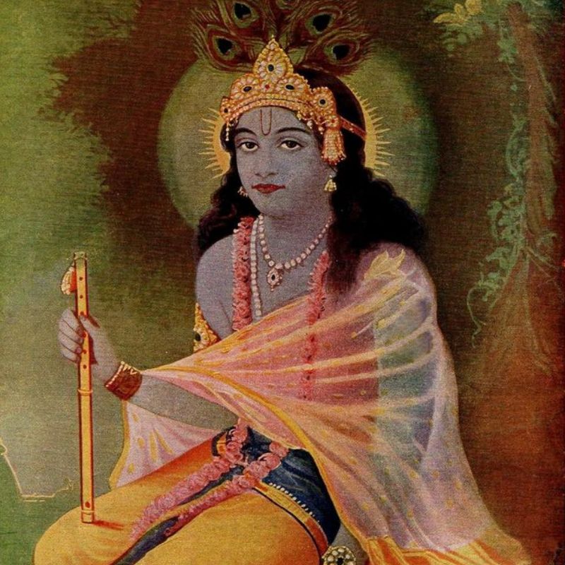 kab bani thi shri krishna ki pehli tasveer
