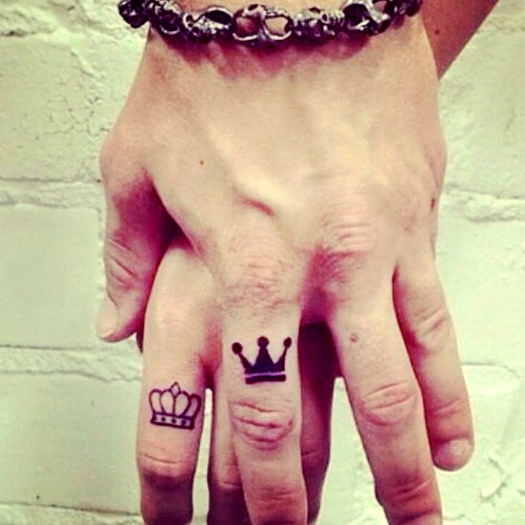 King and Queen Tattoo Designs