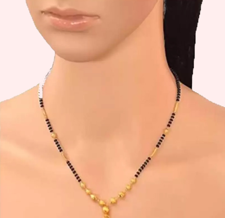 Simple design mangalsutra
