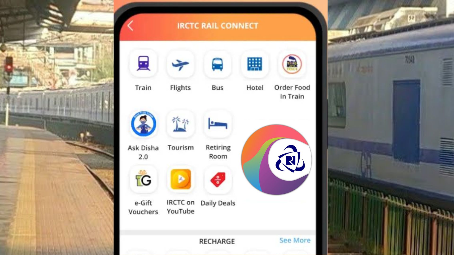 how to open irctc account easily in phone without password