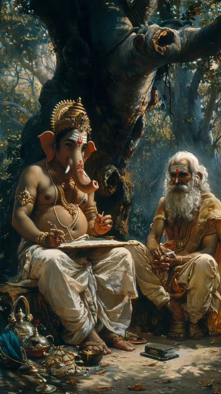 ved vyas ne bhagwan ganesh ko hi mahabharat likhne ke liye kyu chuna
