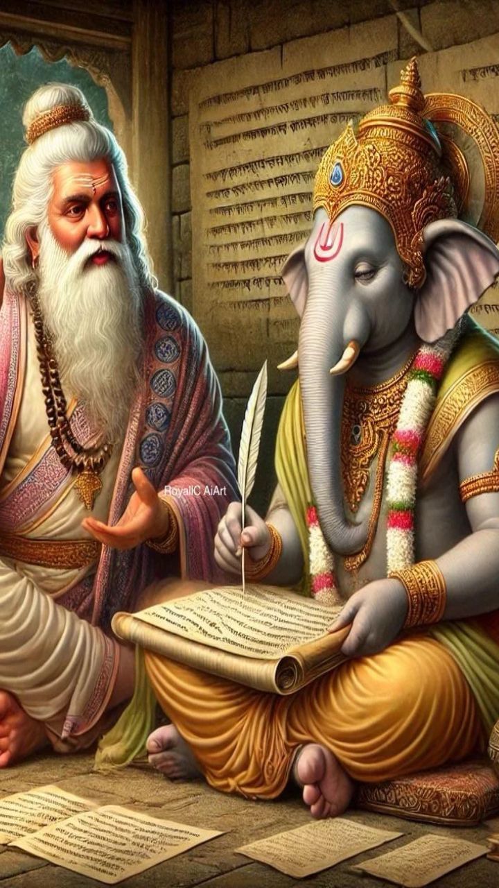 ved vyas ne ganesh ji ko hi mahabharat likhne ke liye kyu chuna