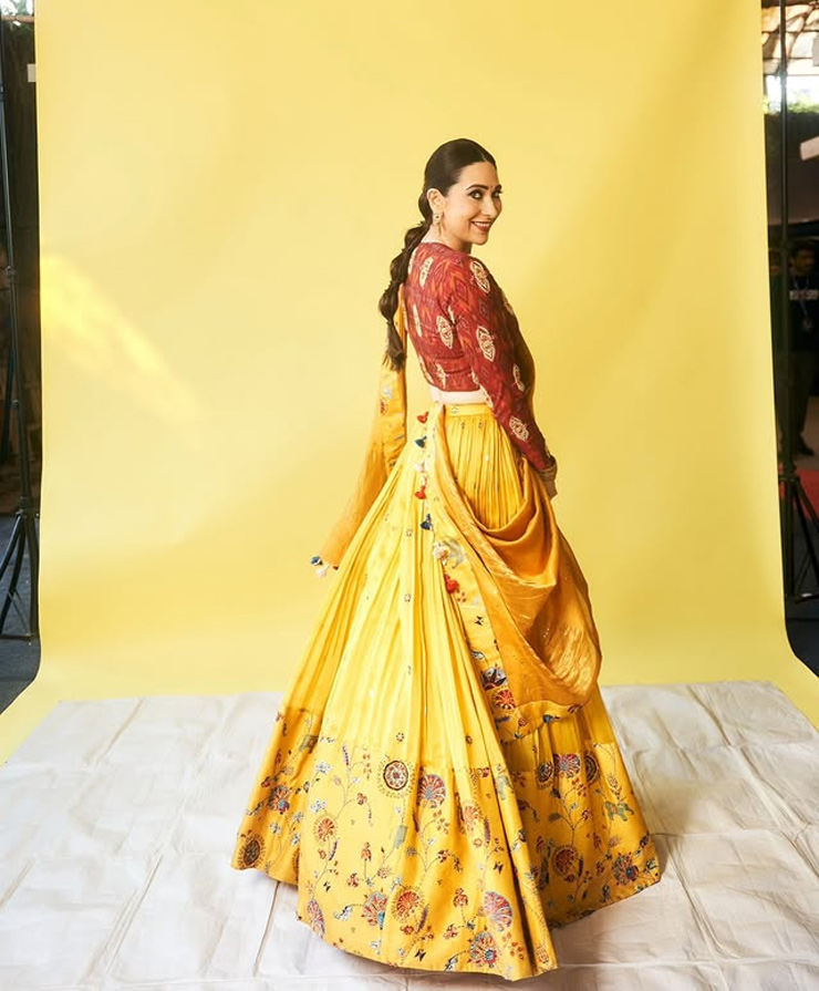 Karishma lehenga look