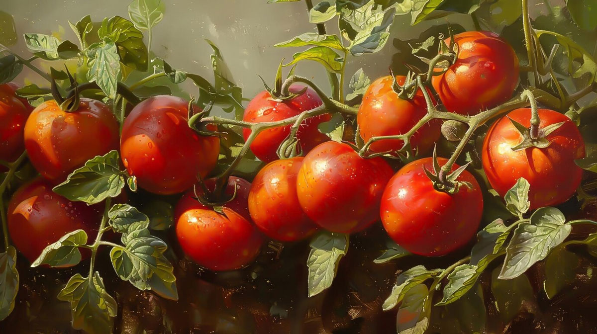 Vegetables are not growing in tomato plants