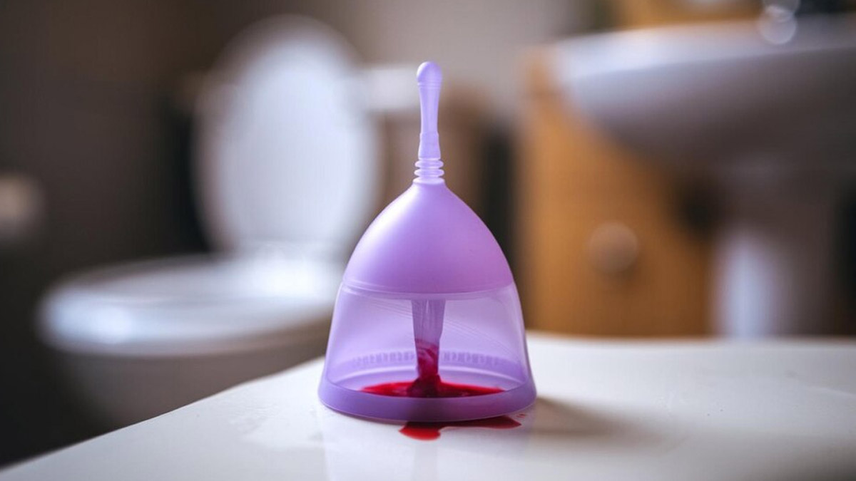 what to do if menstrual cup in stuck in vagina