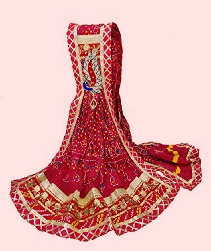 Bandhani print dupatta