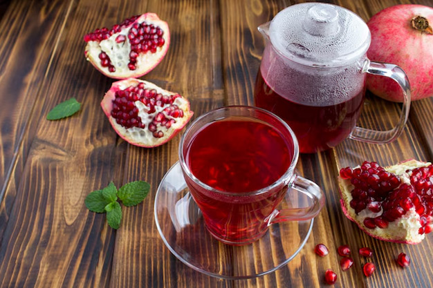 anar ke chilke ki chai