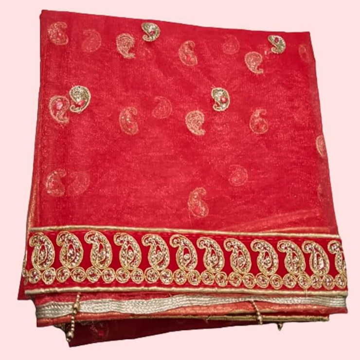 embrodery work dupatta