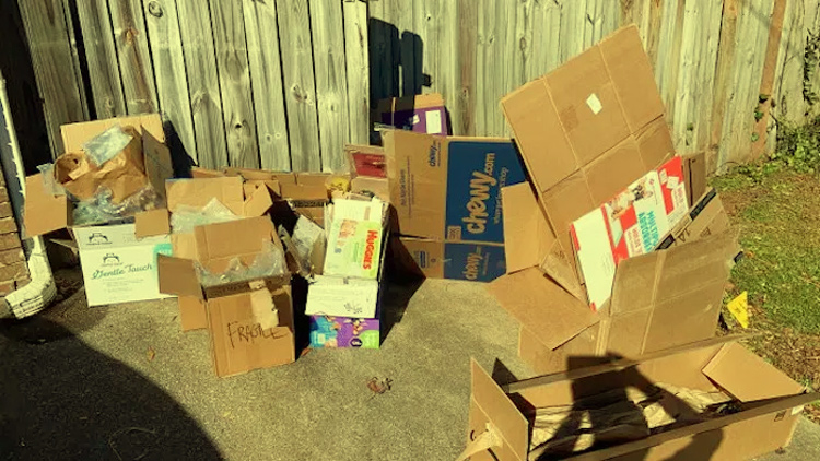 online delivery parcel box scam1