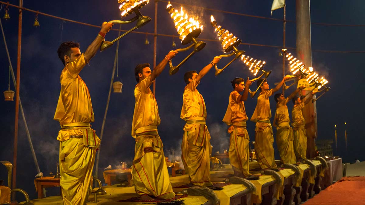 why is ganga aarti suspended in varanasi until 26th february3