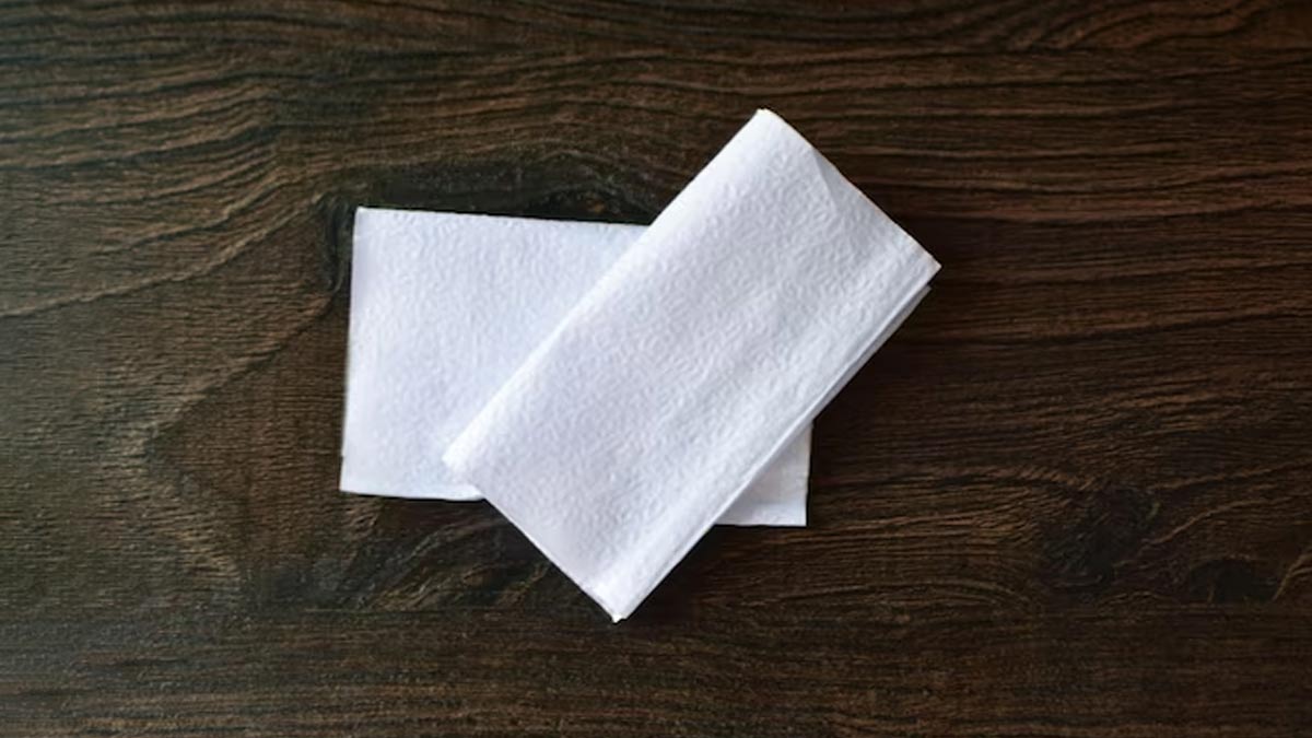 tissue paper trick