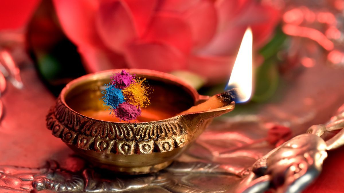 diye mein gulal dalkar jalane ka mahatva