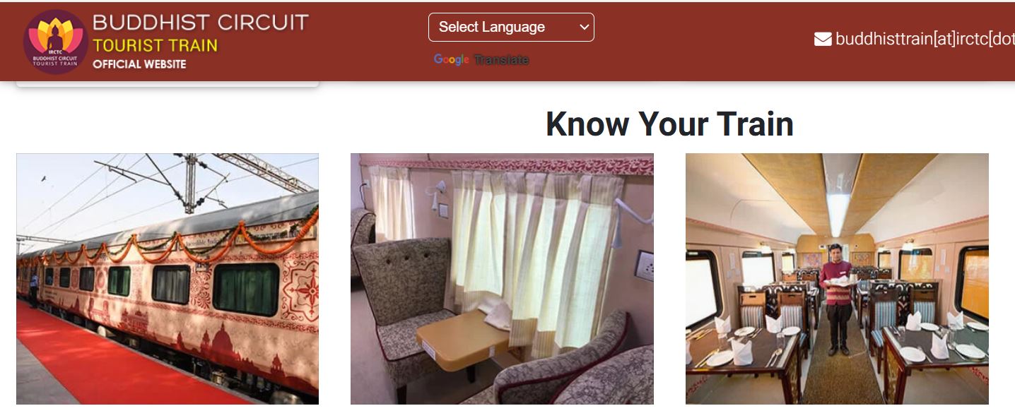 buddhist circuit tourist train know facility budget and route3