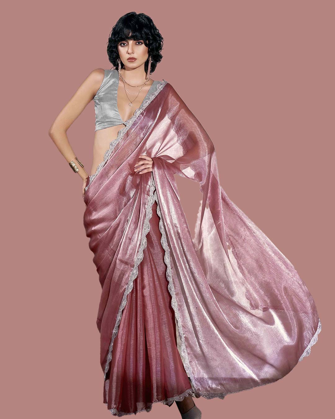 saree draping style