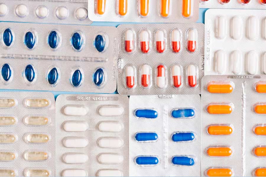 red line and medicine connection