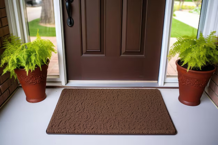 right doormat color as per vastu
