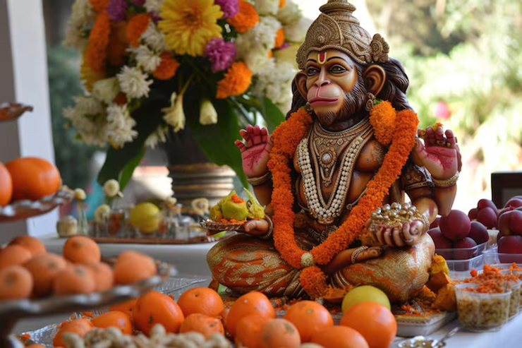 Hanumaji puja