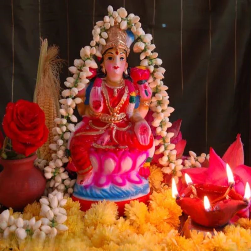 kamal gatte ki mala se lakshmi mantra jap ki vidhi