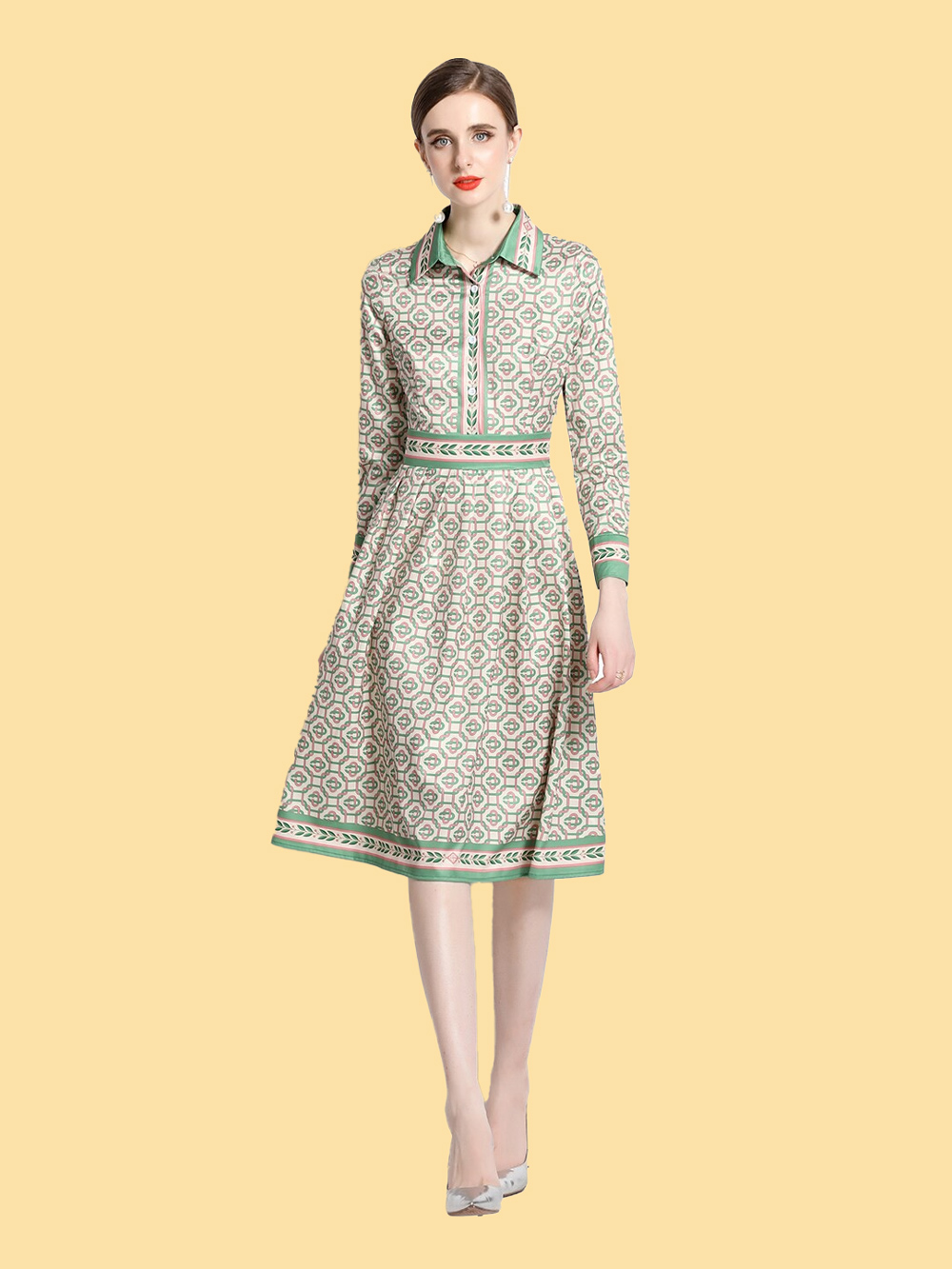 printed shirt dress (4)