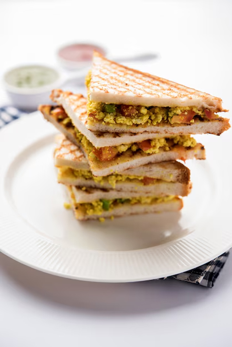 paneer sandwich