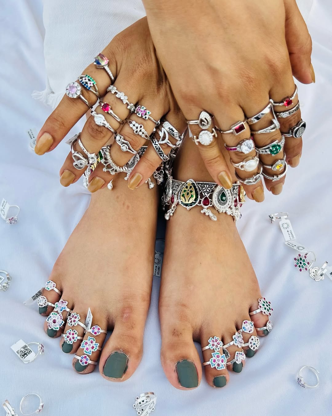 toe ring collection