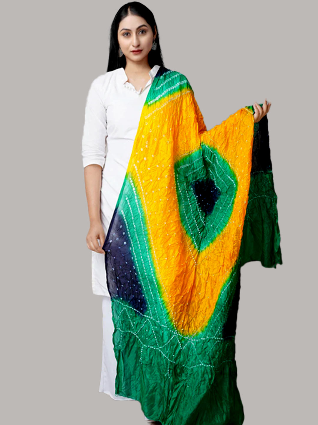 bandhani print dupatta (2)