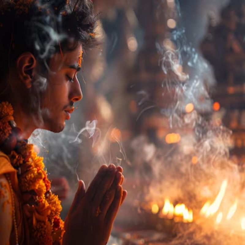 which mantra should be chanted in holashtak 2025