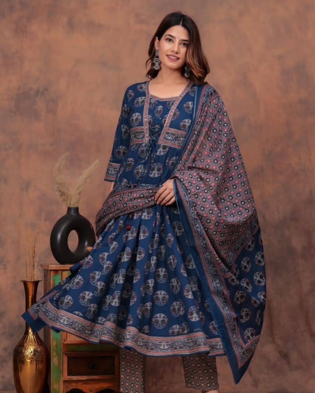 NewAnarkali Pant SetFabric - Jai