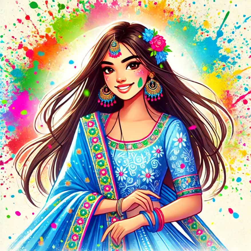 aquarius should wear blue in holi