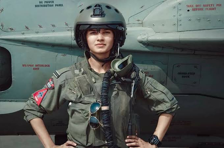 first woman pilot in Air Force's Jaguawr