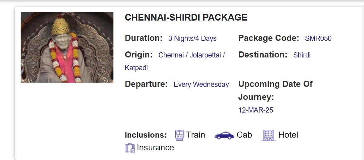 holi special irctc tour packages22