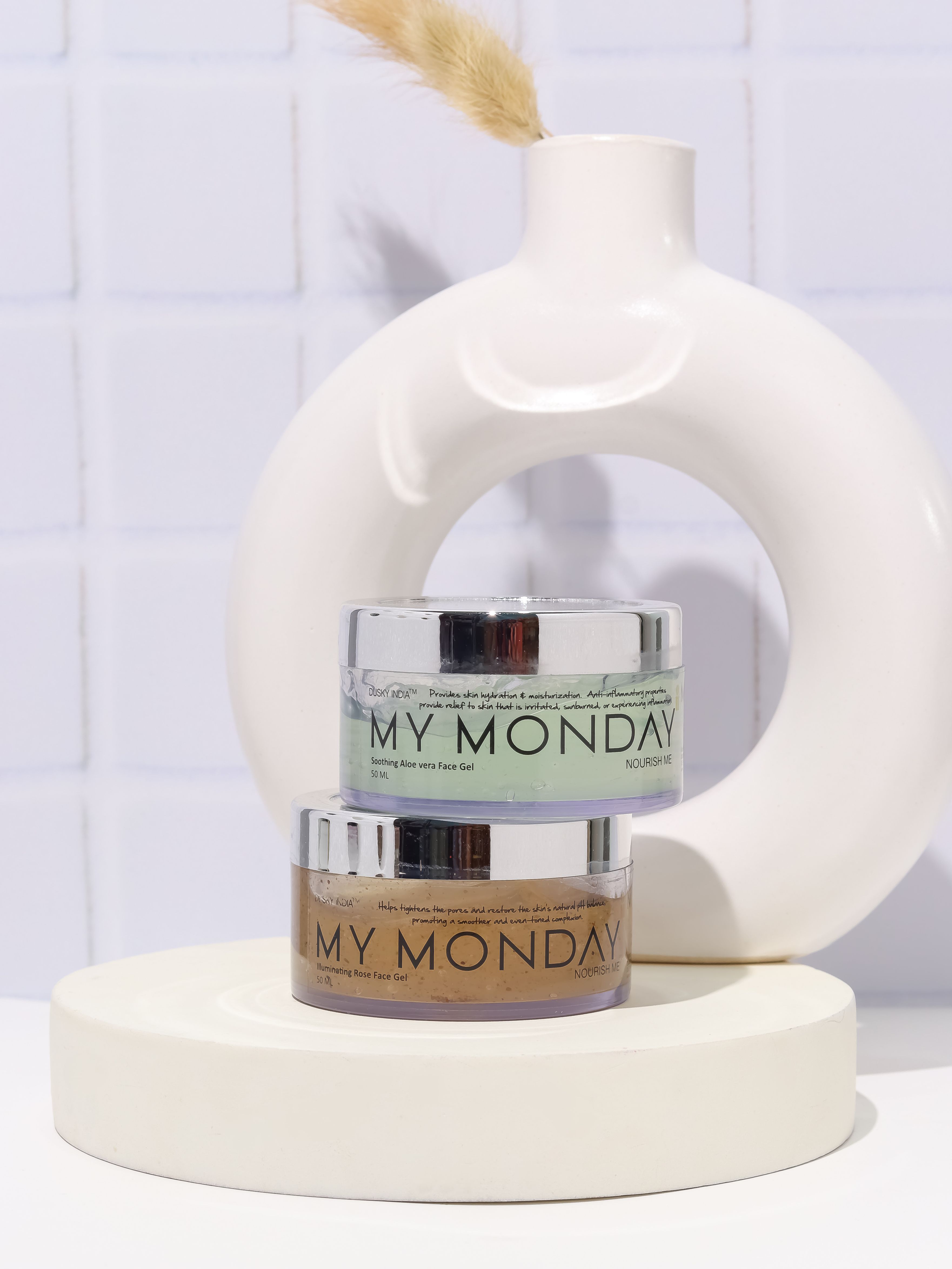 Rose  and Aloe Vera Face Gel by Dusky India (3)