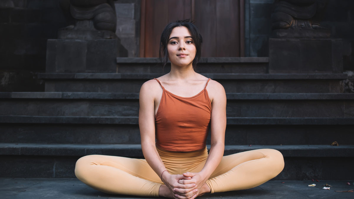 butterfly pose for women health