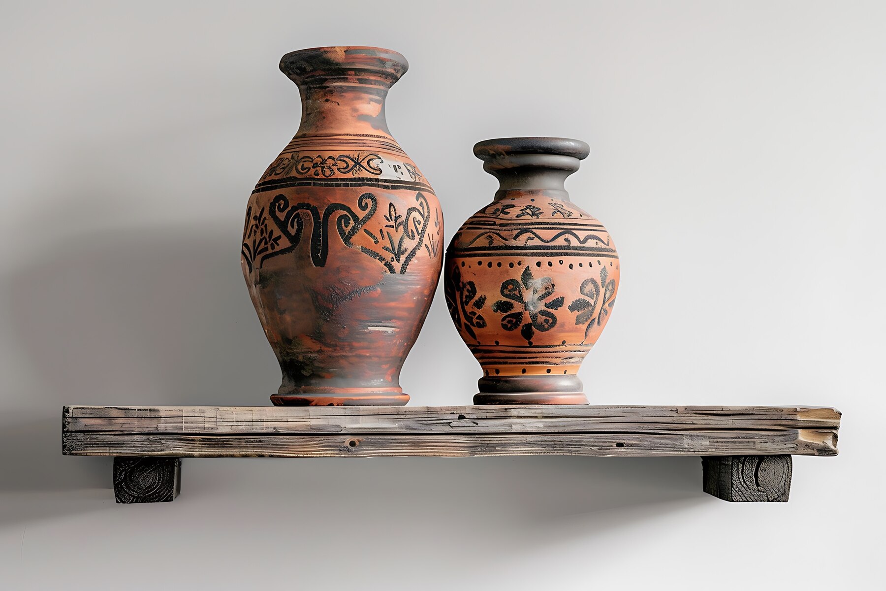 view-ancient-pottery-vessels-earthenware_23-2151538269