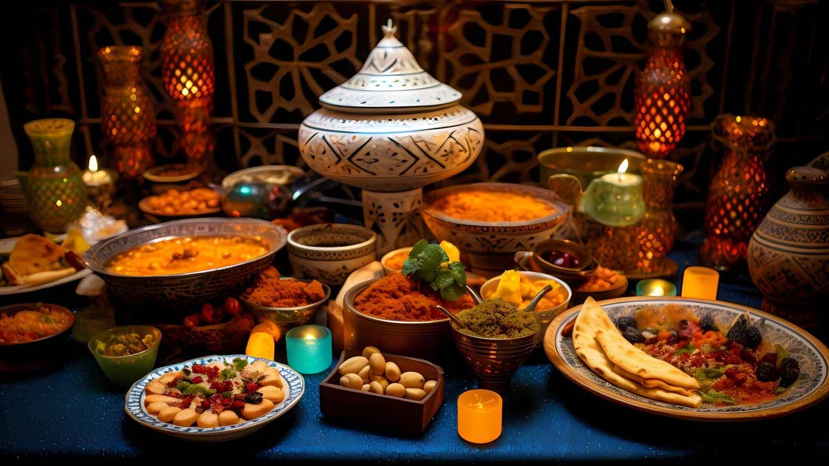 What did Mughal emperors eat