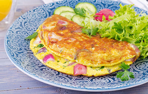 vegetable omelette recipe