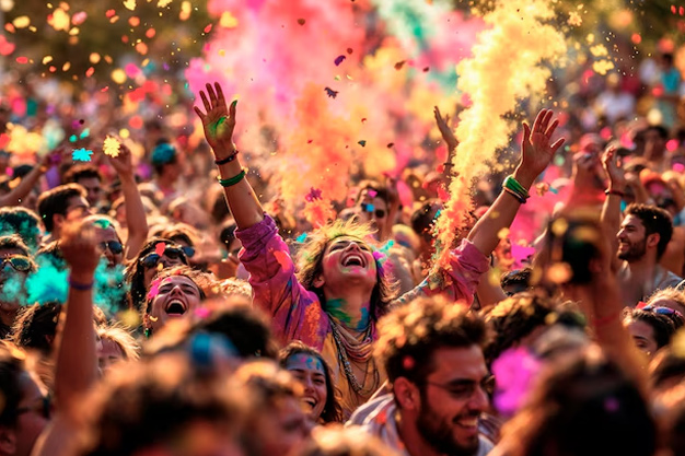 How is Holi celebrated in other countries