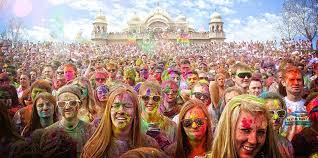 holi celebration around the world