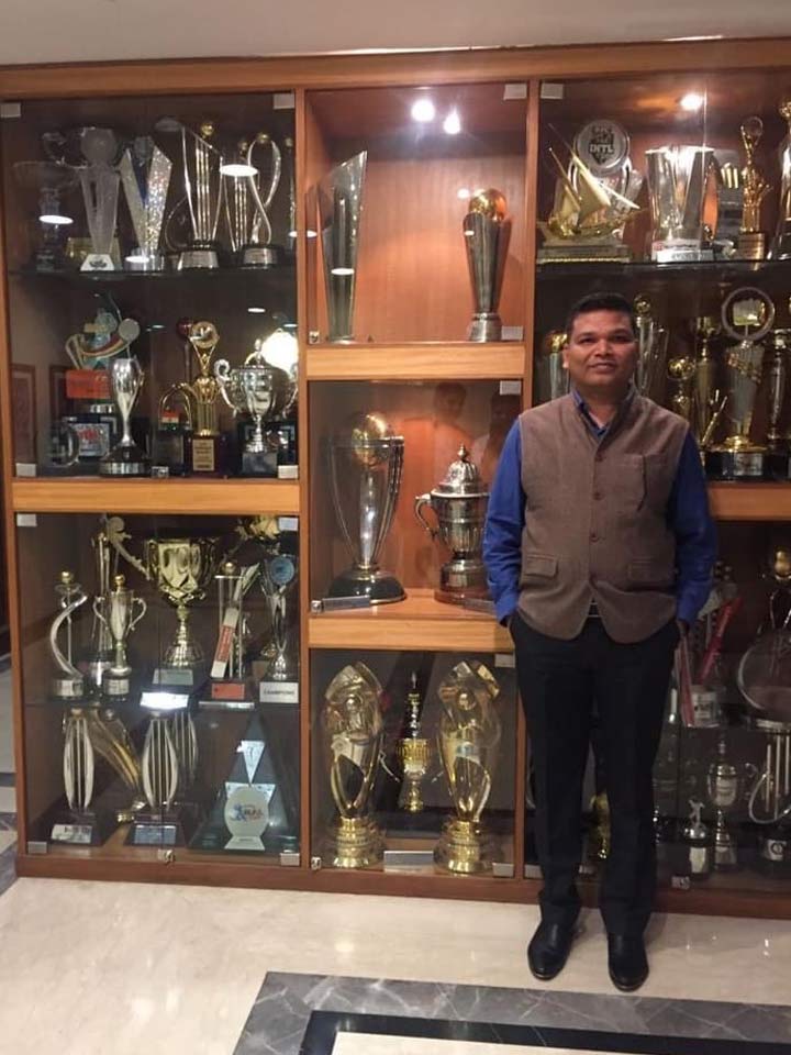 where are indian cricket team icc trophies stored