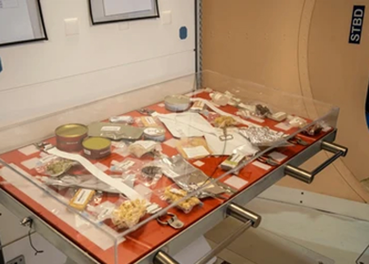 How do astronauts eat in space