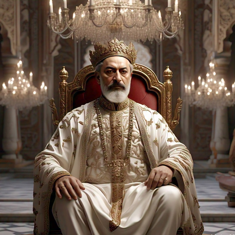 Why was tribute paid to Aurangzeb